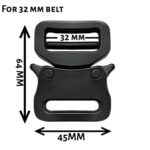 VANDITA'S TACTICAL BUCKLE WITH QUICK RELEASE PETTERN USE FOR ANIMAL COLLAR, BACKPACKS ETC 32 MM - Image 4
