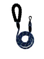 VANDITA'S Strong Reflective Dog Leash | Premium Braided Rope Lead with Safety Lock Clip, Soft Foam Handle & Heavy Duty Hardware for Small, Medium & Large Dogs - Image 6
