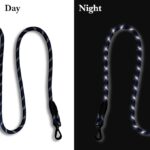 VANDITA'S Strong Reflective Dog Leash | Premium Braided Rope Lead with Safety Lock Clip, Soft Foam Handle & Heavy Duty Hardware for Small, Medium & Large Dogs - Image 4