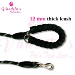 VANDITA'S Premium Reflective Rope Dog Leash | Heavy Duty Braided Pet Lead with Soft Foam Padded Handle & 360° Swivel Metal Clip | Durable Walking, Training & Running Leash for Small, Medium & Large Dogs - Image 5