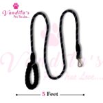 VANDITA'S Premium Reflective Rope Dog Leash | Heavy Duty Braided Pet Lead with Soft Foam Padded Handle & 360° Swivel Metal Clip | Durable Walking, Training & Running Leash for Small, Medium & Large Dogs - Image 12